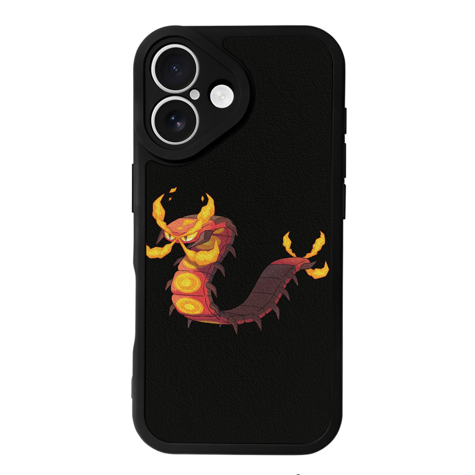 （画像用） ポケットモンスター Pokémon 【iPhone 16シリーズ対応】シリコンスマホケース（レザー調） 材質：シリコン